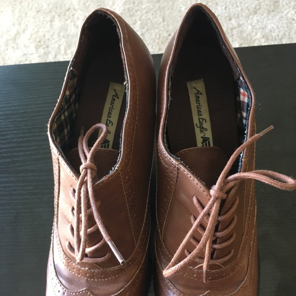 Brown block heels - Picture 5 of 5